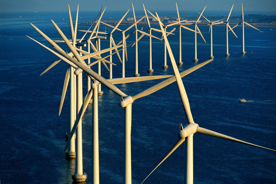 Ferme éolienne offshore au large de Copenhague